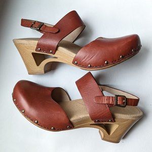 Dansko Brown Thea Ankle Strap Sandals